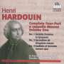Henri Hardouin (1727-1808): Sämtliche 4-stimmige Messen a capella Vol.1, CD