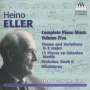 Heino Eller (1887-1970): Sämtliche Klavierwerke Vol.5, CD