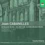 Juan Bautista Cabanilles (1644-1712): Musik für Tasteninstrumente Vol.1, CD