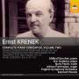 Ernst Krenek (1900-1991): Sämtliche Klavierkonzerte Vol.2, CD