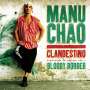 Manu Chao: Clandestino / Bloody Border (remastered) (180g) + 10" in Blue Vinyl (Limited-Edition), 2 LPs, 1 Single 10" und 1 CD