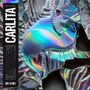Links steht vertikal "CARLITA", darüber "FABRIC PRESENTS". Rechts leuchtende, metallische Farben mit organischen Mustern., CD