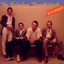 "The Fabulous Thunderbirds" oben, "Butt Rockin'" rechts unten in einem gelben Banner. Vier Männer in entspannter Pose., LP