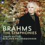 Johannes Brahms (1833-1897): Symphonien Nr.1-4, CD