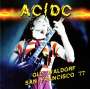 AC/DC: Old Waldorf San Francisco '77, CD