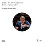 Dvořák: The Wild Dove; Brahms: Symphony No. 1. Philzuid, Duncan Ward. Dirigent mit erhobenem Taktstock. Logos: PHILZUID, FUGA LIBERA., CD
