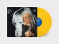 Auf dem Cover steht "Nico: Chelsea Girl". Linke Seite der Hülle zeigt ein Schwarz-Weiß-Porträt, daneben eine gelbe Vinyl., LP