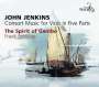 John Jenkins: Consort Music of Five Parts, CD