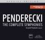 Krzysztof Penderecki: Symphonien Nr.1-8, CD,CD,CD,CD,CD