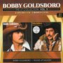 "Bobby Goldsboro, The LP Collection Vol. 5", zwei Männer in Cowboyhüten, brauner Hintergrund, Schrift und Bilder im Retro-Stil., CD