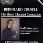 Bernhard Crusell (1775-1838): Klarinettenkonzerte Nr.1-3 (opp.1,5,11), CD