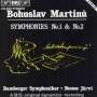 Bohuslav Martinu (1890-1959): Symphonien Nr.1 & 2, CD