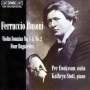 Ferruccio Busoni (1866-1924): Sonaten für Violine & Klavier Nr.1 & 2, CD