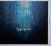 AZOLIA, Begegnung mit Rilke, unit. Düsteres, abstraktes Bild in Blau mit vertikalen Linien und Texturen., CD