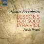 Alfonso Ferrabosco II (1578-1628): Lessons for Solo Lyra Viol, CD