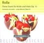 Alessandro Rolla (1757-1841): Duette op.15 Nr.1-3 für Violine & Viola, CD