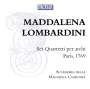 Maddalena Lombardini (1735-1799): Streichquartette Nr.1-6 (Paris 1769), CD