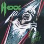 Text: „HEXX“ oben links, „MORBID REALITY“ unten rechts. Ein schreiendes Wesen bricht durch eine digitale Barriere., CD