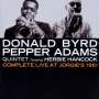 Donald Byrd & Pepper Adams: Complete Live At Jorgie's 1961, CD