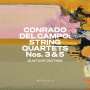 Conrado del Campo (1879-1953): Streichquartette Nr.3 & 5, CD