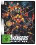 Avengers: Infinity War (Ultra HD Blu-ray & Blu-ray im Steelbook), 1 Ultra HD Blu-ray und 1 Blu-ray Disc