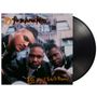 "F.U. 'Don't Take It Personal'" in orange Schrift, drei Personen in Jacken, unscharfer Hintergrund, Vinyl-Schallplatte., LP