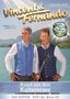Texte: "Vincent & Fernando", "Rund um den Kalterersee". Zwei Männer in Trachten vor einem See und Bergen. Logo mit "Mein Südtirol".