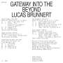 : Lucas Brunnert - Gateway Into The Beyond, CD