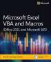 Bill Jelen: Microsoft Excel VBA and Macros (Office 2021 and Microsoft 365), Buch
