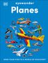 "Planes" und "OPEN YOUR EYES TO A WORLD OF DISCOVERY". Im Hintergrund diverse Flugzeuge auf blauem Hintergrund.