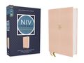 Zondervan: NIV Study Bible, Fully Revised Edition (Study Deeply. Believe Wholeheartedly.), Cloth Over Board, Pink, Red Letter, Comfort Print, Buch