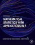 "Mathematical Statistics with Applications in R, Edition 4" von Kandethody M. Ramachandran, Chris P. Tsokos. Abstrakte Liniengrafik.