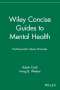 Adam Cash: Wiley Concise Guides to Mental Health, Buch