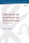 "The Role of Emotion in Philippians: Discerning Affections, Isaac D. Blois" steht oben. Graue Figuren im Hintergrund.