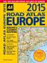 Aa Publishing: 2015 Road Atlas Europe: Europe's Clearest Mapping, Buch