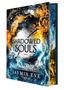 NEW YORK TIMES BESTSELLING AUTHOR, JAYMIN EVE, SHADOWED SOULS. COVER COMING SOON. Oben ein stilisiertes Logo., Buch