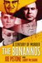 Text: "A Century of Murder. The Bonannos. Joe Pistone and Larry McShane". 
Fünf Männerporträts auf farbigem Hintergrund., Buch