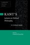 KANT'S Lectures on Political Philosophy: A Critical Guide. Edited by Frederick Rauscher. Schwarzer und grüner Hintergrund., Buch