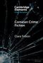 Cambridge Elements Crime Narratives: "Corsican Crime Fiction" von Clara Sitbon. Hintergrund zeigt ein gesplittertes Glas.