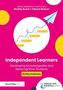 Titel: "Independent Learners". Autoren: Bradley Busch, Edward Watson. Bild: Papierflieger über Treppenstufen., Buch