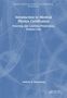 Text: "Introduction to Medical Physics Certification: Teaching and Learning Preparation, Volume One, Andrew E. Ekpenyong".  
Abstrakte, blaue Hintergrundgrafik., Buch