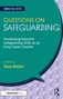 "Questions on Safeguarding: Developing Essential Skills as an Early Career Teacher, edited by Sara Alston." Blau-grünes Design., Buch