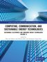 Titel: "COMPUTING, COMMUNICATION, AND SUSTAINABLE ENERGY TECHNOLOGIES." Bild zweier moderner Glasgebäude von unten., Buch