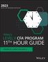 Wiley: Wiley's Level II CFA Program 11th Hour Final Review Study Guide 2023, Buch