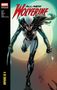 Text: "All-New Wolverine". Eine Superhelden-Illustration zeigt eine Frau in schwarzem Kostüm mit Krallen in kämpferischer Pose., Buch