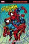 „Maximum Clonage“, „The Amazing Spider-Man“, „War of the Spider-Men“. Zwei Spider-Men kämpfen in dynamischer Pose., Buch