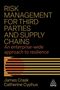 "Risk Management for Third Parties and Supply Chains. An enterprise-wide approach to resilience." Design mit Streifen und Kreis.