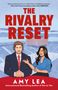 Oben "Amy Lea", mittig "The Rivalry Reset". Außen orange, mit Pinguin-Logo unten., Buch