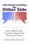 Titel: "(Mis)Understanding the Other Side". Zwei gesplitterte Sprechblasen, eine blau, eine rot.
