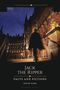 „Jack the Ripper: Facts and Fictions“ von David Nash. Dunkle Gasse mit beleuchtetem Gebäude, silhuettierte Person im Vordergrund.